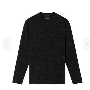 Wings + horns signals static black long sleeve